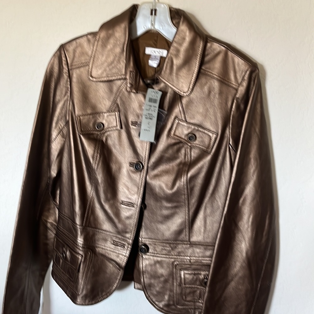 Leather Cache jacket - Picture 4 of 5